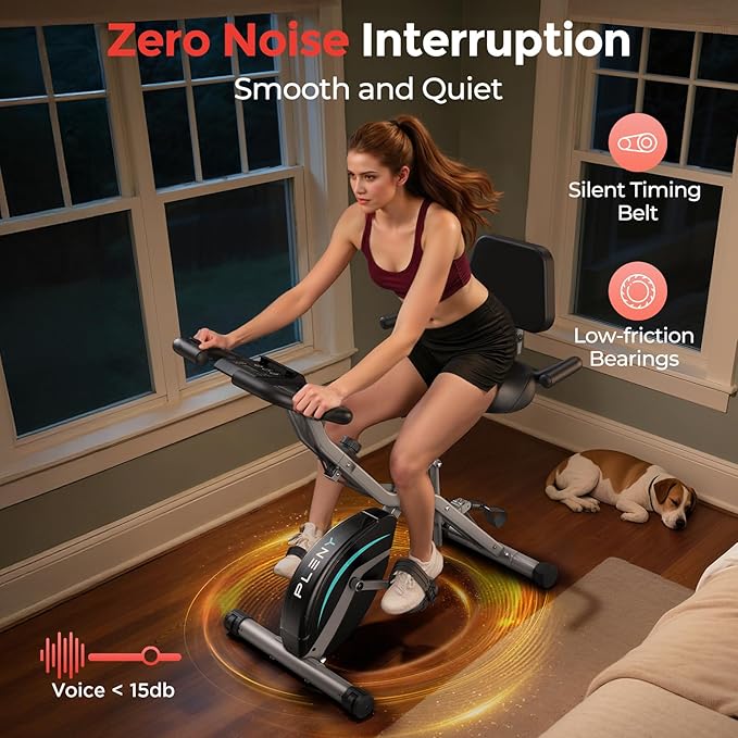 Various Pleny exercise bike models